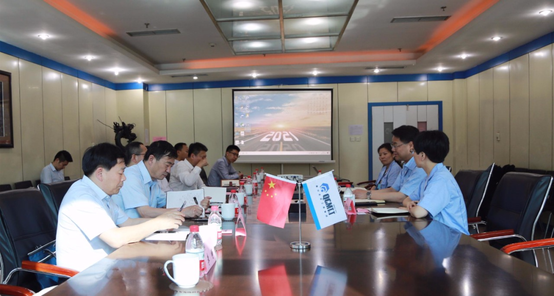 中國長城資產(chǎn)管理股份有限公司總裁梁強到訪秦川集團