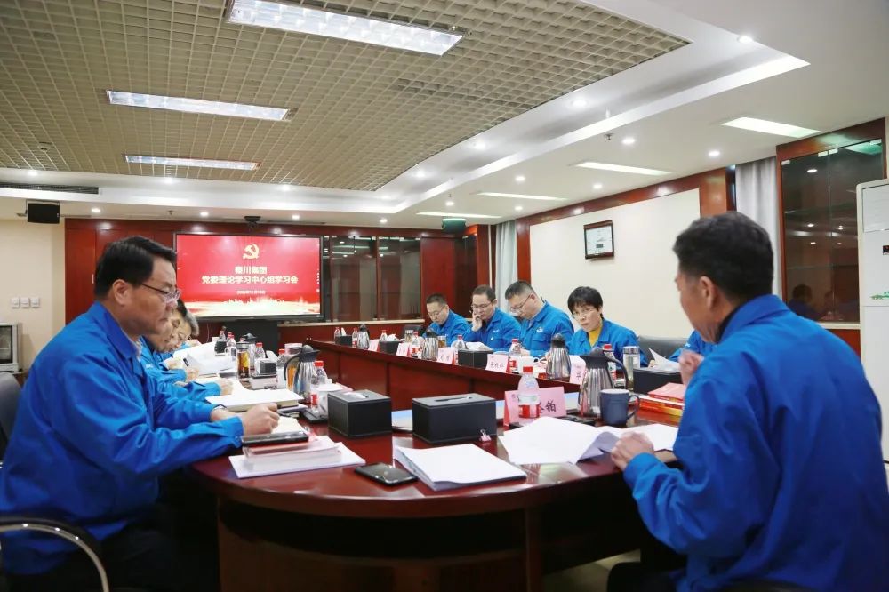 秦川集團(tuán)黨委理論學(xué)習(xí)中心組專(zhuān)題學(xué)習(xí)黨的二十大深化全面從嚴(yán)治黨新的戰(zhàn)略部署
